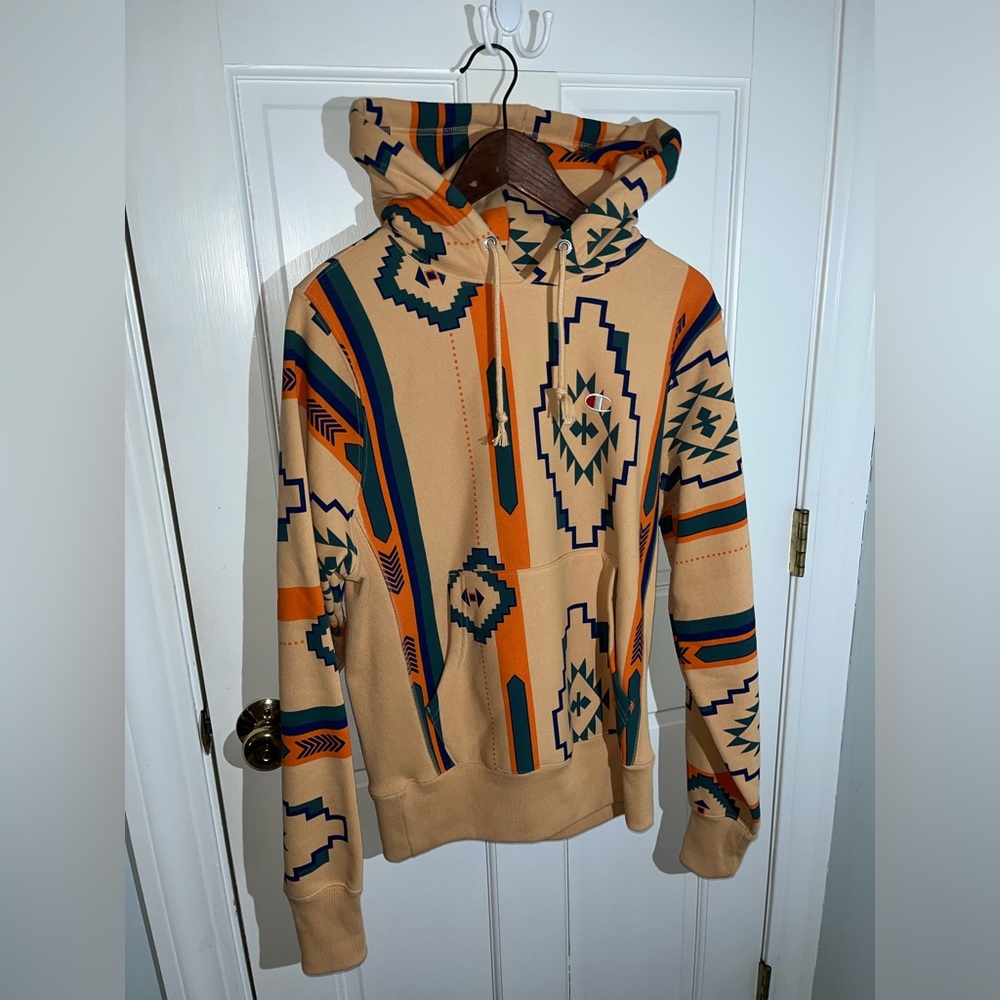 Champion Hoodie Aztec Print
